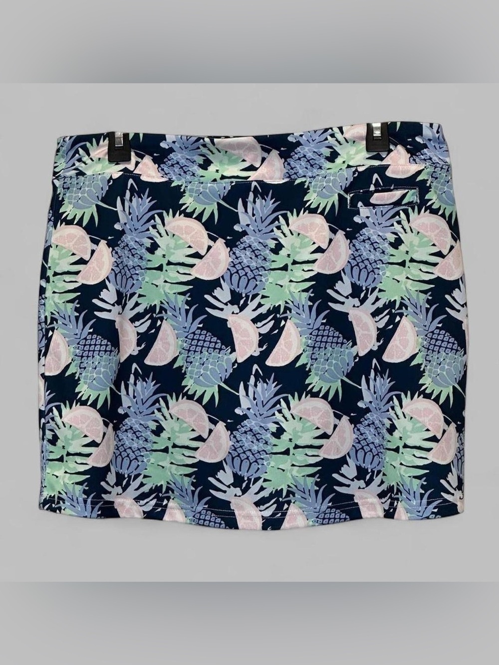 Pebble Beach Women’s Tropical Print Golf Skirt Sz Medium